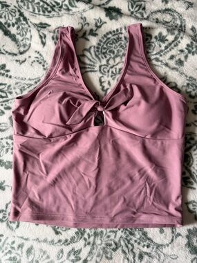 Geode Swimwear Mauve Tankini Top